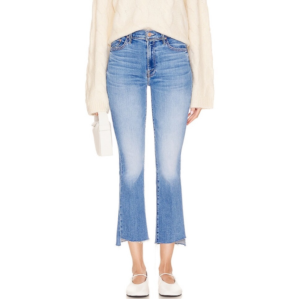 MOTHER Blue Ankle & Cropped Jeans